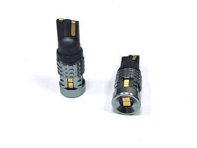 Светодиодная лампа W5W T10 10SMD 9-30V CanBus, 1шт T10-10-SL