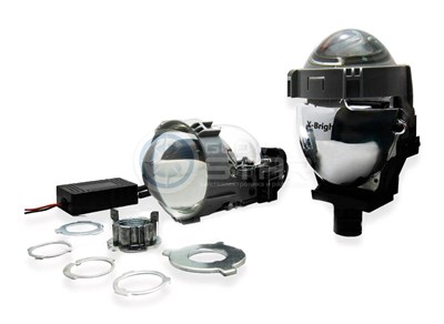Светодиодные билед модули X-BRIGHT M1 H/D Series, 2.5 дюйма (Lumax A9+), крепление гайкой и через рамки 3R, 5000K, 12v 30W, (комплект 2шт.) 2273