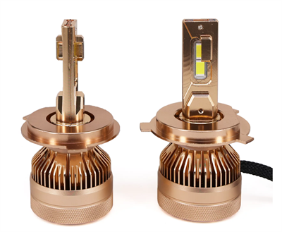 Светодиодные лампы H4 Sariti T3 с вентилятором, 12V-24V, 50W, 6000K (комплект, 2шт) T3H4