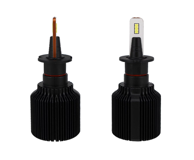 Cветодиодные лампы H3 Sariti J1 Seoul Csp, 5500К, 12V, 25W, EMC (комплект, 2шт) J1H3