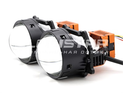 Билед модули Aozoom K8 3.0 дюйма, 2 чипа, 5500K, 12V, 52W/73W, крепление 3R (комплект, 2шт) K8