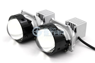 Aozoom BiLed+Laser Gen2 ALPD-02 (NEW) 3.0 дюйма, 8600Lm, 6000K, 50/56W (комплект, 2шт) Gen2-Laser