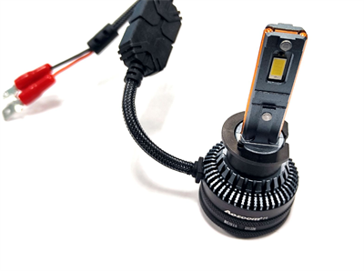 Cветодиодные лампы H1 Aozoom P9 с вентилятором 12V, 52W, 5500K, чип Korea WT52 (комплект, 2шт) P9H1