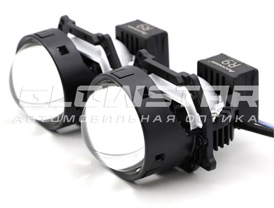 Билед модули Aozoom R9 2025 3.0 дюйма,  2 чипа, 5500K, 12V, 60W/68W, крепление 3R (комплект, 2шт) R9