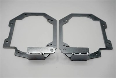 Nissan Qashqai (2017-2022) Led переходные рамки для замены линз (комплект, 2шт) R-0474