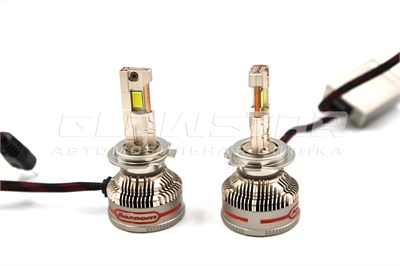 Aozoom P15 H7 с вентилятором, 12V 85W 10000Lm (комплект, 2шт) P15-H7