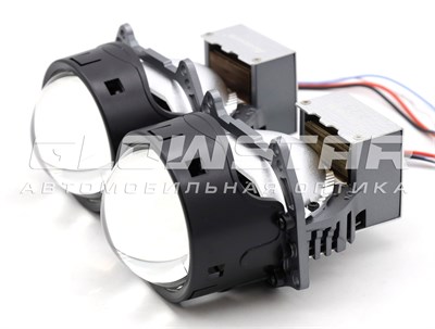 Билед модули Aozoom A25 3.0 дюйма, 2 чипа, 5500K, 12V, 66W/75W, крепление 3R (комплект, 2шт) A25