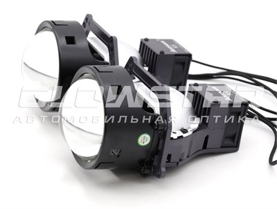 Билед модули Aozoom R5 2025 3.0 дюйма, 2 чипа, 5500K, 12V, 75W/83W, крепление 3R (комплект, 2шт) R5