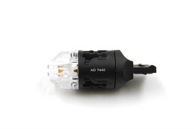 Светодиодная лампа ZY-7440-30W-11SMD оранжевый (7035 8 чипов, 1860 3 чипа) с обманкой, 1шт ZY-7440-ORANGE
