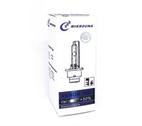Ксеноновая лампа D2S 6000K Mikrouna +50%, 35W, 1шт 1389