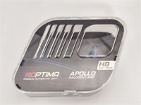 Галогенные лампы Optima Apollo H8 White 4500K, комплект 2 лампы GL-O-H8
