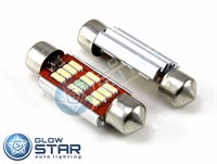 Светодиодная лампа C5W-4014-12SMD-39ММ CANBUS, 1шт 892
