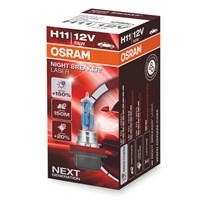 Галогеновая лампа Osram H11 64211NL Night Breaker Laser +150% (PGJ19-2, 711NL), 1шт 2116