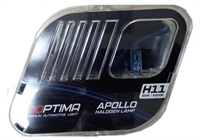 Галогенные лампы Optima Apollo H11 White 4500K, комплект 2 лампы GL-O-H11