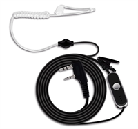 Гарнитура Kenwood EMC-4 скрытого ношения (с прозрачным звуководом) 588