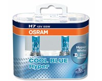 Галогеновые лампы Osram Cool Blue Hyper H7 (2шт) 379