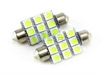 Светодиодная лампа C5W 39мм-9 SMD5050, 1шт 211