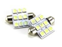 Светодиодная лампа C5W 36мм-9 SMD5050, 1шт 218
