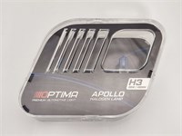 Галогенные лампы Optima Apollo H3 White 4500K, комплект 2 лампы GL-O-H3