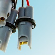 Патрон T10 пластиковый (длинный) с проводом, 1шт RPP-60