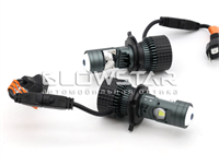 Aozoom H4 New 2024 cветодиодные мини-линзы головного света (комплект, 2шт) H4-MINI-NEW-1