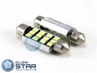 Светодиодная лампа C5W-2835-12SMD-39ММ CANBUS, 1шт 942