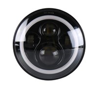 Светодиодная фара GSR-LED-7 дюймов-40W-RV2 Black, CREE, DRL/Поворотник, 1шт 2046