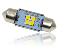 Светодиодная лампа C5W 3030-4SMD-36MM CanBus 5000K 4W 12v, 1шт 4SMD-36MM