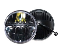 Светодиодная фара GSR-LED-7 дюймов-30W-RR Black, CREE ETI 15W, 1шт 2045