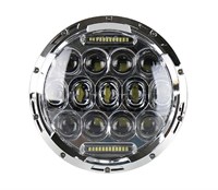 Светодиодная фара GSR-LED-7 дюймов-75W-RL Chrome, CREE, DRL, 1шт 2044