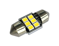 Светодиодная лампа C5W 2835-6SMD-28MM CanBus 5000K 6W 12v, 1шт 6SMD-28MM
