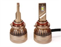 Светодиодные лампы HB4 (9006) Sariti T3 с вентилятором, 12V-24V, 50W, 6000K (комплект, 2шт) T3HB4