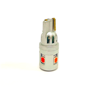 Светодиодная лампа W5W T10-5GS5 (красный), 1шт T10-19