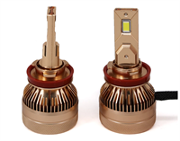 Светодиодные лампы H8/H9/H11/H16 Sariti T3 с вентилятором, 12V-24V, 50W, 6000K (комплект, 2шт) T3H11