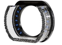 5D angel eyes U type 3.0 дюйма, Белый цвет (комплект, 2шт) 3.0U-T25W
