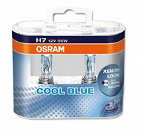 Галогеновые лампы Osram Cool Blue H7 (2шт) 380
