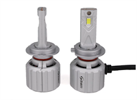 Светодиодные лампы H7 Sariti P7 с вентилятором, 12V, 70W, 5500K, CUstomizet 3570 (комплект, 2шт) S-P7H7