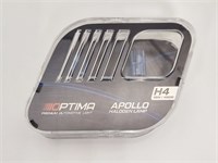 Галогенные лампы Optima Apollo H4 White 4500K, комплект 2 лампы GL-O-H4