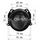 Билед модули Aozoom A13 2025 3.0 дюйма, 5500K, 12V, 45W/50W, крепление 3R и съемное гаечное (комплект, 2шт) A13-30D
