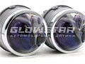 Светодиодные ПТФ Sariti N5 Blue Lens, 3.0 дюйма, 12V, 45/76W, 6000K, универсальное крепление (комплект, 2шт) SN5-BL