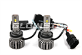 Светодиодные автолампы головного света F7/H11 с вентилятором, 12V,55W,5500K F7-H11