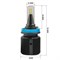 Cветодиодные лампы H8/H9/H11/H16 Sariti J1 Seoul Csp, 5500К, 12V, 25W, EMC (комплект, 2шт) J1-H11
