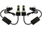 ДХО в поворотники LED S25 (7440) 40W CREE, ДХО+Поворот (Белый+Желтый) 12V (комплект, 2шт) LED-S25-7440