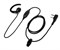 Гарнитура Kenwood HF-001-4 (в износостойкой оплетке) 608
