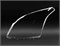 Стекло для фары Toyota Land Cruiser Prado 120 (2002-2009) левое (L), 1шт 1492