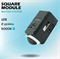 Билед модули Dixel Square Module 2.0 дюйма (прямоугольные), 5000K, 12V (комплект, 2шт) D-SM-2.0-P