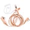 Гарнитура TurboSky TK-3 White (телесного цвета, разъем Kenwood) 2539