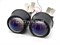 Билед ПТФ модули GTR Blue Lens (Tank) крепление Universal, 3.0 дюйма, 5500K, 12V, 35W, герметичные (комплект, 2шт) GTR-BL