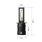Светодиодные лампы H3 Optima LED QVANT, 5000K, 12-24v, (комплект, 2шт) 2463
