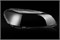 Стекло Для фары Volvo XC60 1 рестайлинг (2013-2017) Правое SDF-017